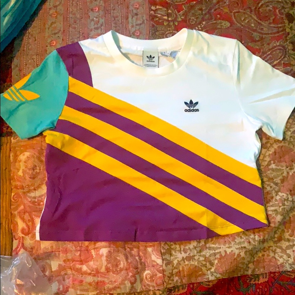 Adidas crop top